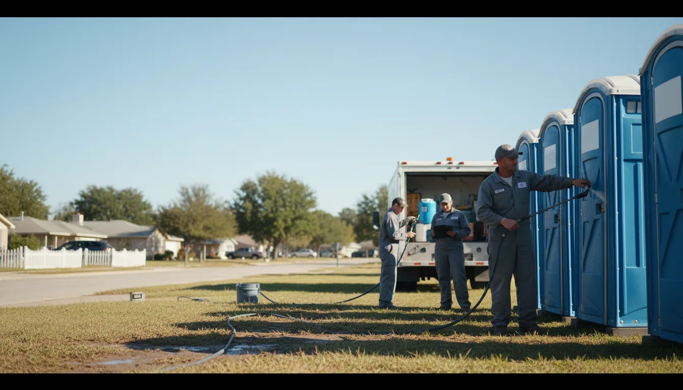 Long-Term Portable Toilet Rental in Kiowa, OK near me